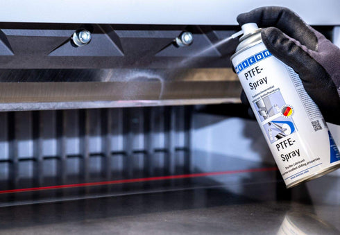 13.5 oz 400 ml -292F +482F WEICON PTFE-Spray | / | Dry Film Lubricant | Grease-Free | Adheres to All Metal, Plastic