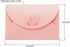 PATIKIL Mini Envelopes, 24 Pack Heart Clasp Tiny Items Storage Cute Present Card Holder for Wedding Greeting Party, Pink by PATIKIL