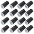 TAODAN 16PCS Black PVC Waterproof Wire Nuts 22-14AWG Outdoor Crimp Cap Gardening Terminal