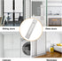 18CM Self-Stick Rectangular Sliding Door Pulls, 2pcs Brushed Steel Aluminum Alloy Flush Pull Handles