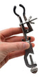 EISCO 5PK Burette Clamp with Bosshead/Test Tube Holder - PVC Coated, Opens up to 45mm