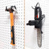 HUHOLE Pegboard Drill Holder, 10 Pack Heavy Duty Utility Hooks for Power Tools, Drill, Hammer, Fit for 1/4" Pegboard