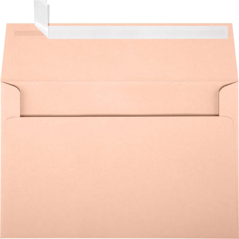 LUXPaper A9 Invitation Envelopes - Blush Pink - 5 3/4" x 8 3/4" - Peel & Press - 50 Qty