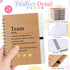 Feifeiya 24 Pcs Team Appreciation Gifts, Inspirational Spiral Notebooks with Sticky Notes for Teacher Coworker Staff