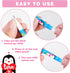 Kolewo4ever 48pcs Penguins Translucent Pencils, Fun Pencils for Kids, Non-Sharpening Stackable Pencil