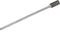 6” (152.4mm) Extended Extra Long Double Cut Carbide Burr File, 1/2” Cutter Dia x 1” Cutter Length, Pack of 1