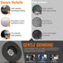4 1/2 Inch Nylon Fiber Flap Disc Buffing Polishing Wheel 800 Grit for Angle Grinder, Metal Wood Finishing