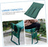Lurrose Garden Kneeler Tool Bag Side Pouch Heavy Duty Gardening Organizer for Tools Portable Gardening Supplies Storage