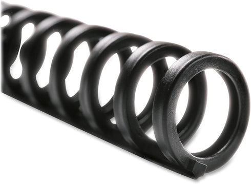 GBC ProClick Binding Spines, 5/16" Diameter, 45 Sheet Capacity, Black, 25 Pack (2515662)