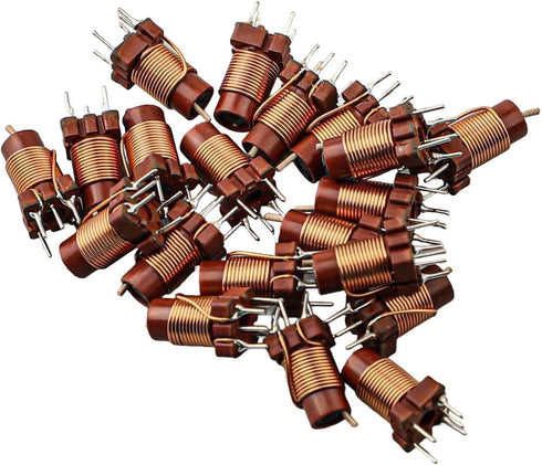 Nutup 0.6uH-1.7uH 12T 20-Pack Adjustable High-Frequency Ferrite Core Inductor for Electronic Components Computers Hard