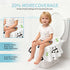 Caxlis 20 Pack Toilet Seat Covers Disposable, Waterproof, Ideal for Kids and Adults, Extra Large, Individually Wrapped