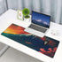 Sunset Pink Clouds Mountain Gaming Mouse Pad XL, Large Non-Slip Rubber Mousepad, Long Extended Mouse Pad, 31.5'' X