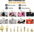 21PCS 3D Printing Accessories Smoothing Tool Kit, Modify Finishing Tool Soldering Welding Iron Kit, Heat Insert Brass