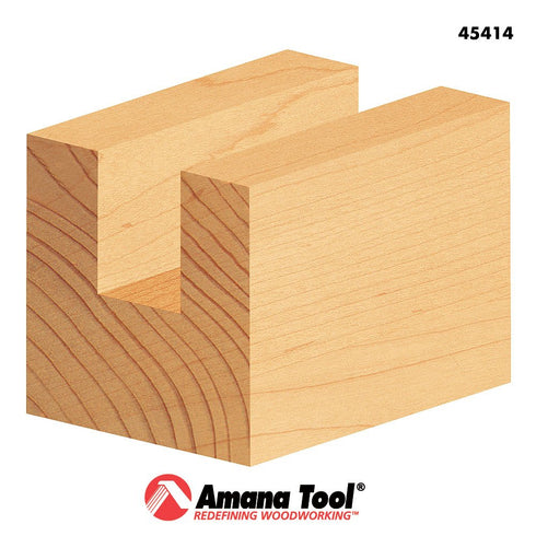 Amana Tool 45414 Carbide Tipped Straight Plunge - 3/8 Dia x 1" 2 S