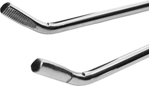 EISCO 13 Inch Crucible Tong - Extra Long Straight Stainless Steel for Furnace Use