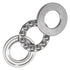 1pcs S51102 Thrust Ball Bearing, 15mm Bore x 28mm OD x 9mm Thick Stainless Steel with Washers for Industrial Use