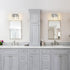 2-Light) SKEJAO Bathroom Vanity Light Over Mirror,Vanity Light for Bathroom,Bathroom Light Fixture Wall Sconce Lighting