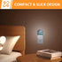 Gearsly Aurora Forest Night Light - LED Wall Sconce for Bedroom, Bathroom, Hallway, Plug in Decorative Lighting, Gift