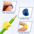 Mabor 15Pcs Kids Pencil Holder Tripod Pencil Soft Grip Pencil Grippers for Kids Handwriting Correction Finger Posture