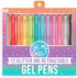 Ooly Oh My Glitter! Gel Pens, Set of 12, Retractable Glitter Pens with Functional Clips & Comfort Grip