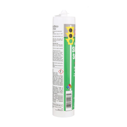 CRC 14083 Food Zone Silicone Sealant – 10.1 FL Oz., Clear Silicone for Bonding and Waterproofing Applications