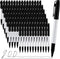 Affrolling 200 Pack 0.4mm Ultra Fine Point Permanent Marker Bulk, Fine Tip Permanent