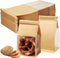100PCS Bread Bags for Homemade Sourdough Bakery Cookie Kraft Paper Bag 5.1