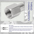 Automotive T-Style Air Plug, 1/4" NPT Female Pneumatic Plugs, Air Compressor Accessories (20-PACK)