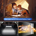 Motion Sensor Under Cabinet Lights - Battery Operated Magnetic Lighting for Pantry, Closet, Kitchen, Bathroom - 4 Pack