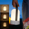 LED Outdoor Rechargeable Lantern Table Lamp, Small Battery Powered Portable Night Light, Cordless Desk Lamp (6.2inch,