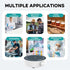 LAB FISH Laboratory Magnetic Stirrer 200-1800PRM Magnetic Mixer Max Stirring 3000ml Capacity Stir Plate with 4 PCS Stir
