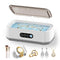 Ultrasonic Jewelry Cleaner Machine: 49KHz UltraSonic Cleaner with 3 Cleaning Modes for