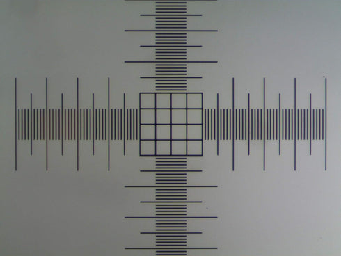 (TCM-H) 4-Scales 0.01mm Microscope Stage Micrometer Calibration Slide with and Line Resolution