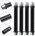 BokWin 4 M10 Lights(3.15 Inch Pcs Lamp Extension Rod with Connector Black Pendant Extension Rods Replacement