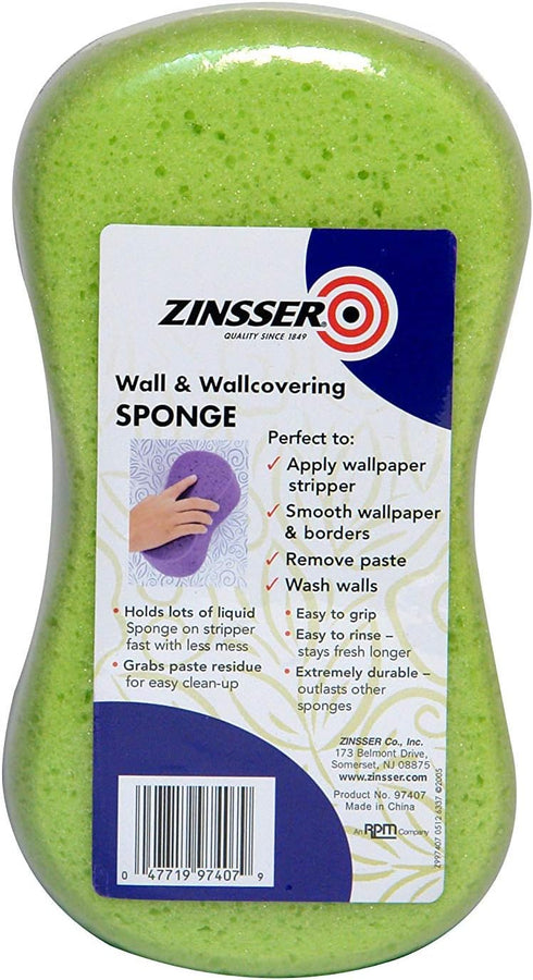 Zinsser Pack 3 SoftGrip Large Wallcovering Sponge - of for Easy Application