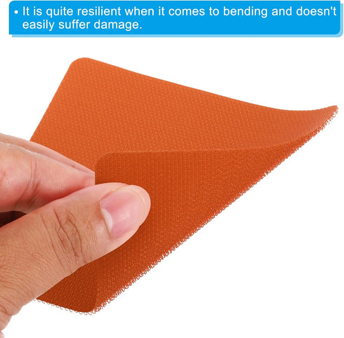 PATIKIL 3.9 x 3.9" Square Carpet Spot - 24Pcs Floor Spot Marker Waterproof Nylon Line Up Sign Decoration