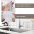 HARSKIYER 100 Triangular Kitchen Sink Rack with Disposable Mesh Bags, Triangle Sink Food Catcher, Gray Kitchen Corner
