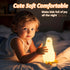Dimmer Anywin Lying Flat Duck Night Light, Cute Light Up Duck Soft Silicone Nursery Night Lamp with Touch Control