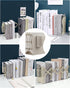 MSDADA Adjustable Bookends, Metal Book Ends for Heavy Books, Expandable Book Organizer with Pen Holder for Desk, Shelf