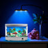 Lightahead Sensory Artificial Aquarium Lamp LED Virtual Fake Fish Tank with Moving Marine Life Animation Ocean