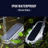 6 Pack Honalia Solar Deck Dock Driveway Lights Outdoor Solar Powered Waterproof, Cool White Driveway Markers Concrete