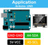 MakerFocus 2pcs 1.3 Inch I2C 128 64 SH1106 Pi/ESP32 IIC OLED Display Module x Pixel Self-Luminous Display Board