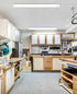 2FT 2000LM 5000K Closet, 2Ft, LED Tube Light Fixture with Plug, Utility Shop, Linkable Cabinet for Garage, Kitchen