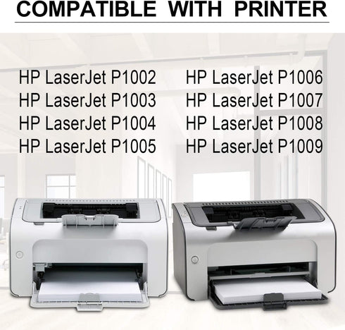 Technica Brand Compatible Replacement Toner Cartridge CB435A / 35A Black for HP Laserjet P1002 P1003 P1004 P1005