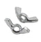 binifiMux 3/8"-16 Wing Nuts, Pack of 20 Fasteners Parts Butterfly Nut, Hurrican Shutter Panel Hand Twist