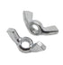 binifiMux 3/8"-16 Wing Nuts, Pack of 20 Fasteners Parts Butterfly Nut, Hurrican Shutter Panel Hand Twist