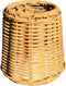 Brown Wicker 4 Inch Clip On Chandelier Lamp Shade