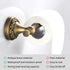 Antique Bronze Brass Toilet Paper Holder, Wall Mounted Bathroom Hardware Accessories with Pattern Carving Design