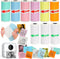 HuiJuKeJi 9 Rolls Mini Printer Sticker Paper - Thermal Self-adhesive Paper for Pocket Printer