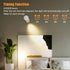Kandicyar 2 Pack 5W Dimmable 3 LED Spot Lights Indoor, Uplighting with Remote Control & Timer, Uplights Indoor Floor
